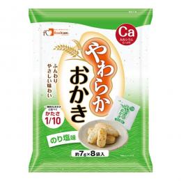 やわらかおかき　のり塩味